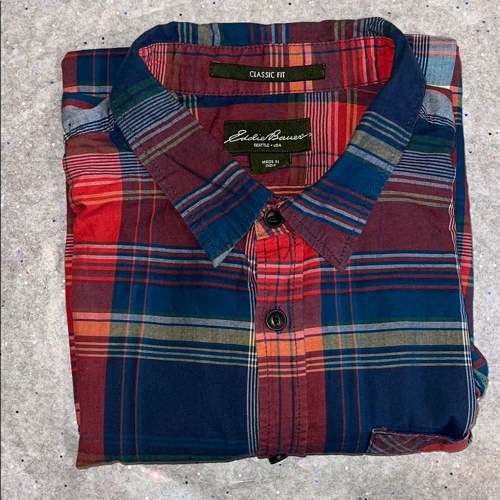 Men dress shirt - size L